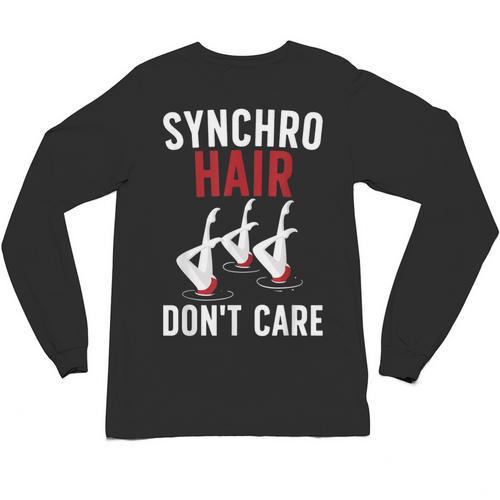 Synchronized Swimming Art For Men Women Synchronized Swim Unisex Long Sleeve T-Shirt - SwimGear Co