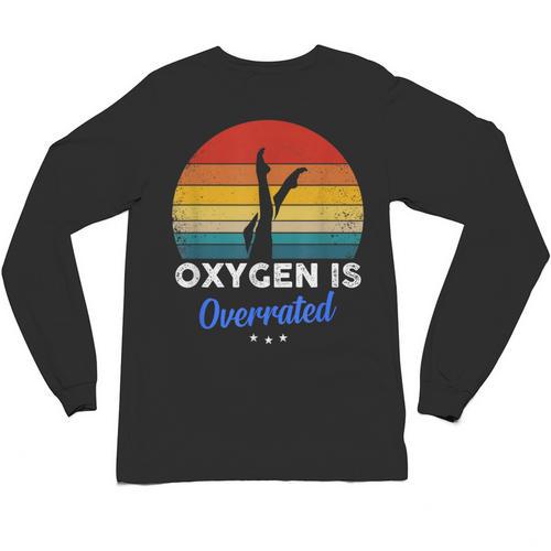 Synchronized Swimming Oxygen Is Overrated Unisex Long Sleeve T-Shirt - SwimGear Co