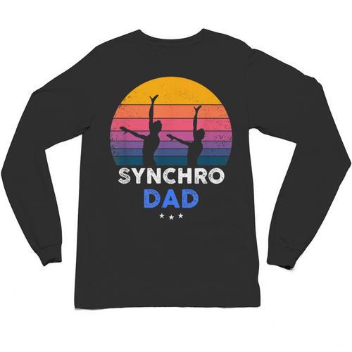 Synchronized Swimming Synchro Dad Unisex Long Sleeve T-Shirt - SwimGear Co