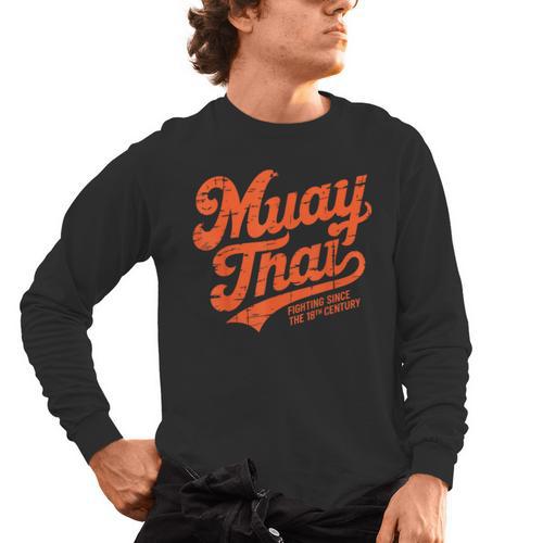 Muay Thai Fighting Muay Thai Coach Men's Long Sleeve T-Shirt - Nak Muay Co.