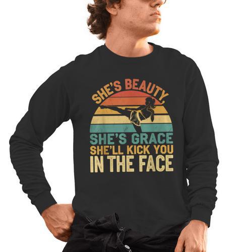 Muay Thai For Women Muay Thai Men's Long Sleeve T-Shirt - Nak Muay Co.