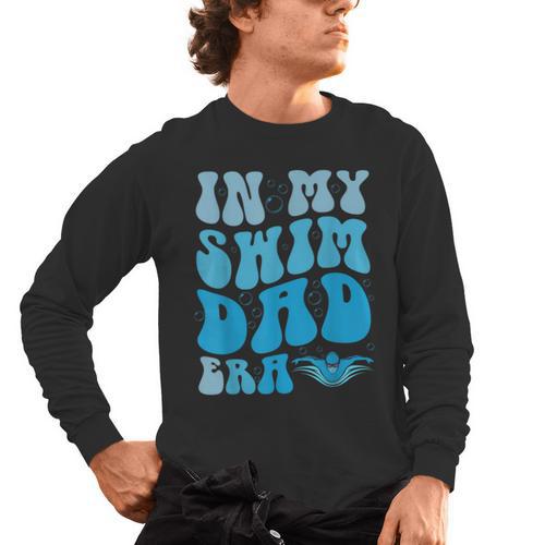 In My Swim Dad Era Swim Dad Swimming Fathers Day Men's Long Sleeve T-Shirt - SwimGear Co