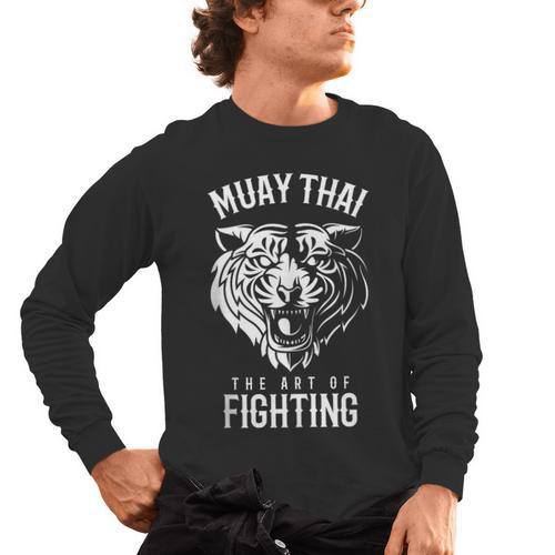 Tiger Muay Thai And Kickboxing Men's Long Sleeve T-Shirt - Nak Muay Co.