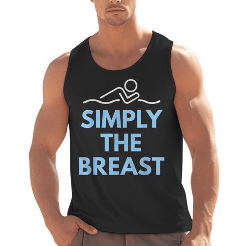 Breaststroke Swimming Swimmer T Shirt Men Tank Top - SwimGear Co