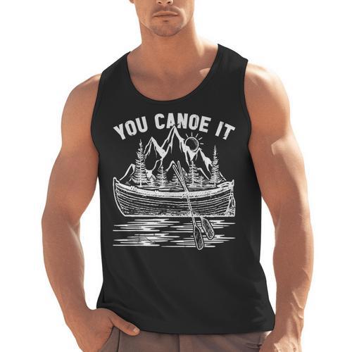 Canoeing Canoe Men Tank Top - Paddle Life