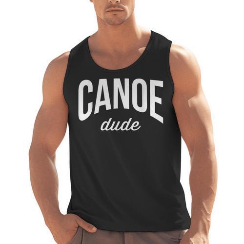 Canoeing Tee For Men Canoe Dude Men Tank Top - Paddle Life