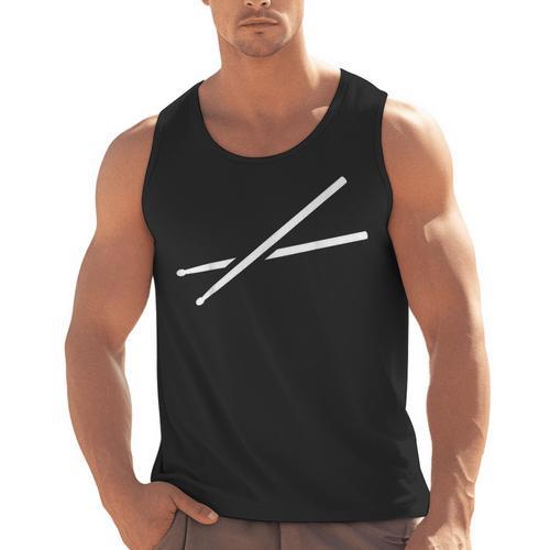 Drumsticks Drum Kit Men Tank Top - Downbeat Supply