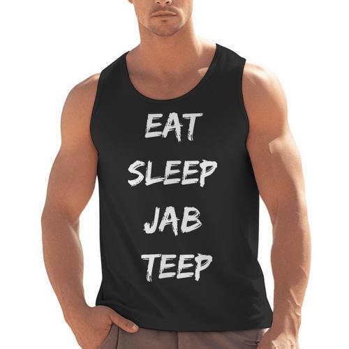 Eat Sleep Jab Teep Rep Muay Thai Men Tank Top - Nak Muay Co.