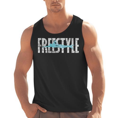 Freestyle Swimming Men Tank Top - SwimGear Co