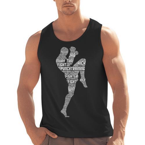 Muay Thai Thai Boxes Taekwondo Men Boys Children Men Tank Top - Nak Muay Co.
