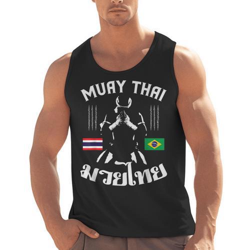 Muay Thai Brazil Brazilian Martial Arts Thai Men Tank Top - Nak Muay Co.