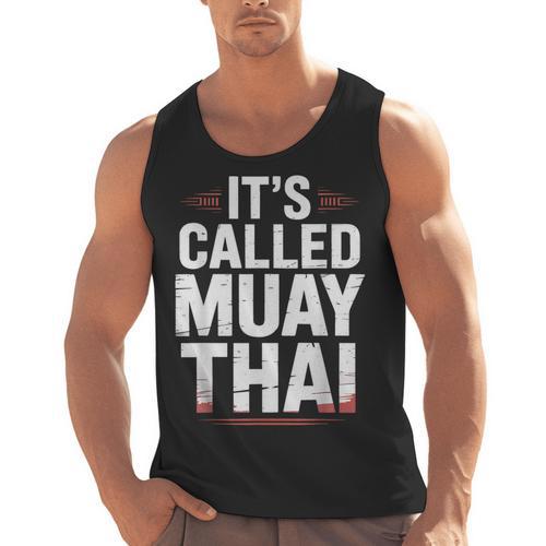 Muay Thai Condition Humor Lifestyle Identity Training Men Tank Top - Nak Muay Co.