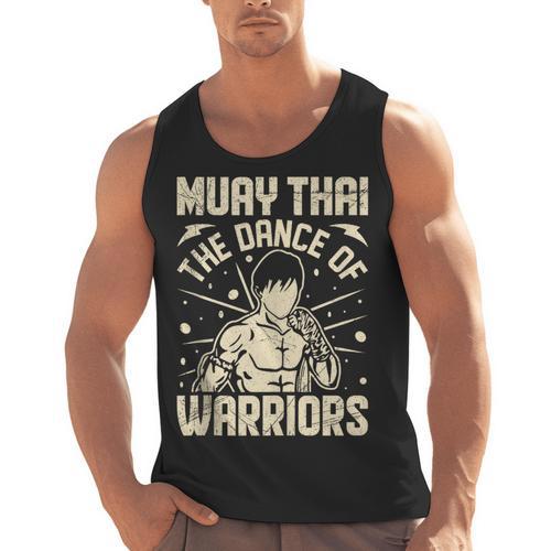 Muay Thai The Dance Of Warriors Muay Thai Men Tank Top - Nak Muay Co.
