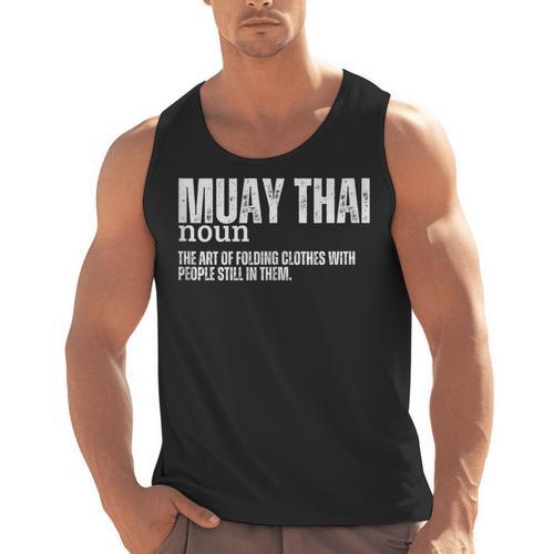Muay Thai Definition Muay Thai Men Tank Top - Nak Muay Co.