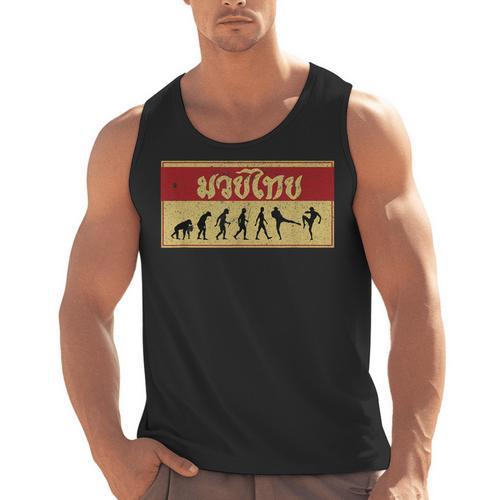 Muay Thai Fighter Evolution MMA Men Tank Top - Nak Muay Co.