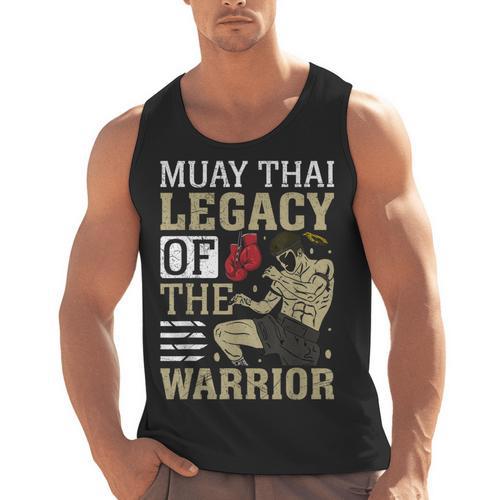 Muay Thai Legacy Of The Warrior Muay Thai Men Tank Top - Nak Muay Co.