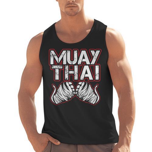 Muay Thai Lover For Fight Fans Men Tank Top - Nak Muay Co.
