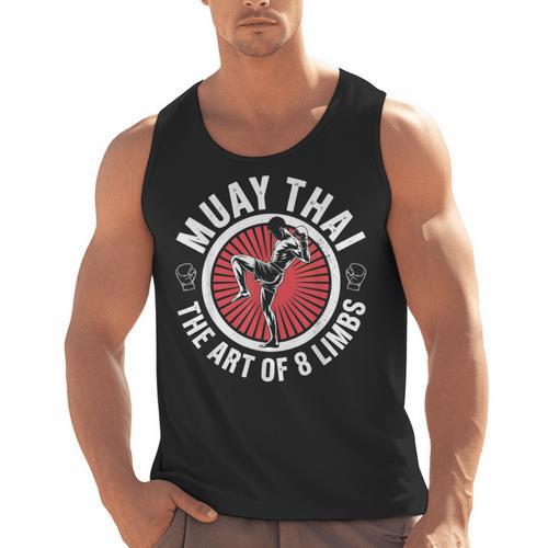 Muay Thai For Men Women Kids Mixed Martial Arts Men Tank Top - Nak Muay Co.