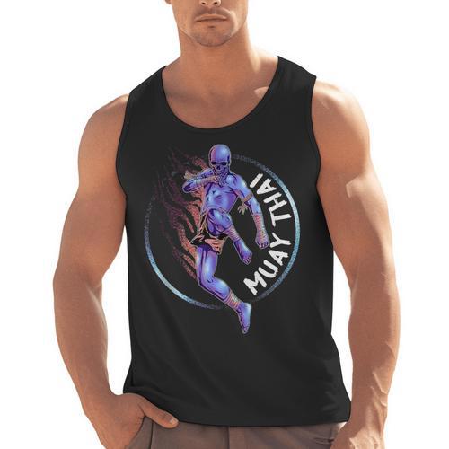 Muay Thai Skeleton Men Tank Top - Nak Muay Co.