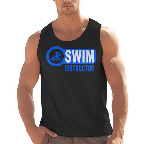 Swim Instructor Swimming Teacher Classes Men Tank Top - SwimGear Co