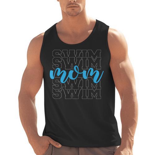 Swim Mom For Mothers Swimming Men Tank Top - SwimGear Co