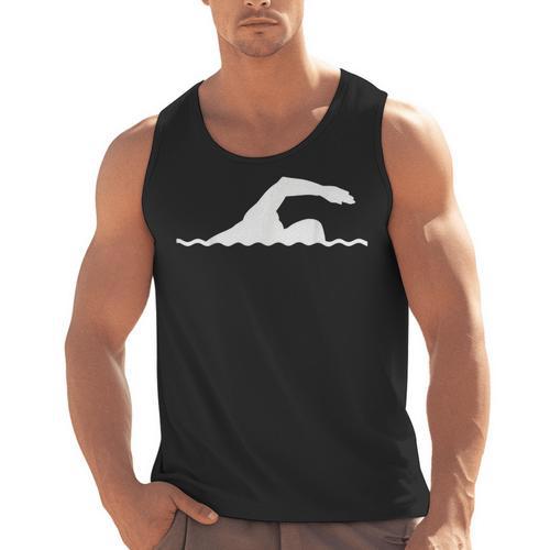 Swimming Float Men Tank Top - SwimGear Co