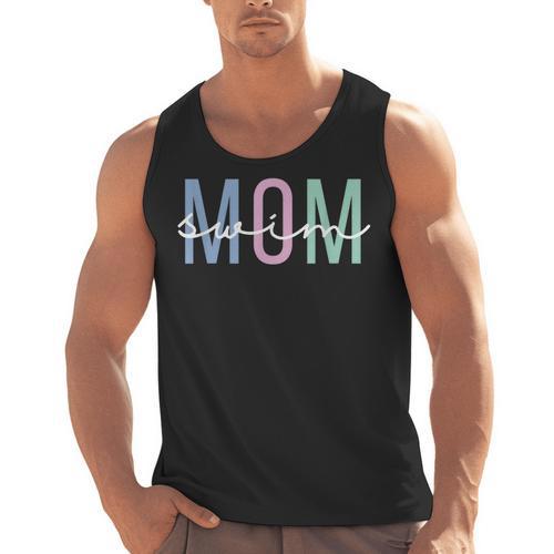 Swimming Sport Ideas For Everybody Women's Swim Mom Swim Team Swimmers Mother Men Tank Top - SwimGear Co