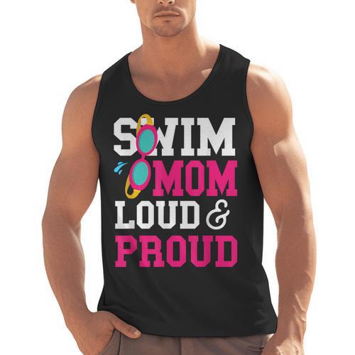 Swimming Swimmer Swim Mom Men Tank Top - SwimGear Co