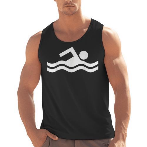 Swimming Symbol Men Tank Top - SwimGear Co