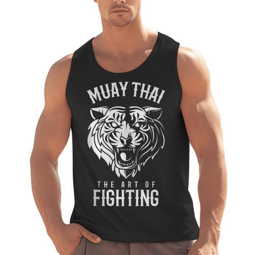 Tiger Muay Thai And Kickboxing Men Tank Top - Nak Muay Co.