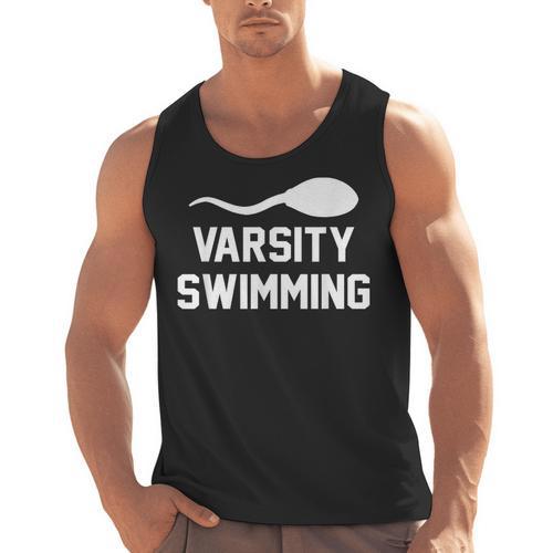 Varsity Swimming For Men Women Men Tank Top - SwimGear Co