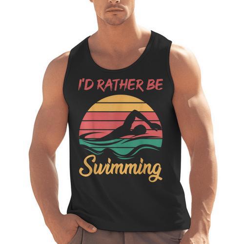 Water Rat Water Sports Hobby Swimming Club Swimming Men Tank Top - SwimGear Co