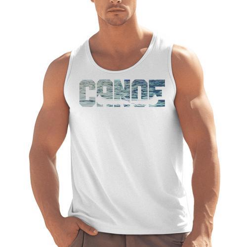 Canoe Canoeing Canoe Raglan Baseball Tee Men Tank Top - Paddle Life