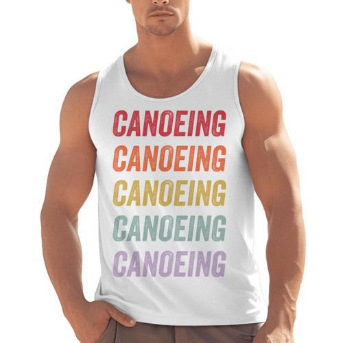 Canoeing Sweatshirt Men Tank Top - Paddle Life