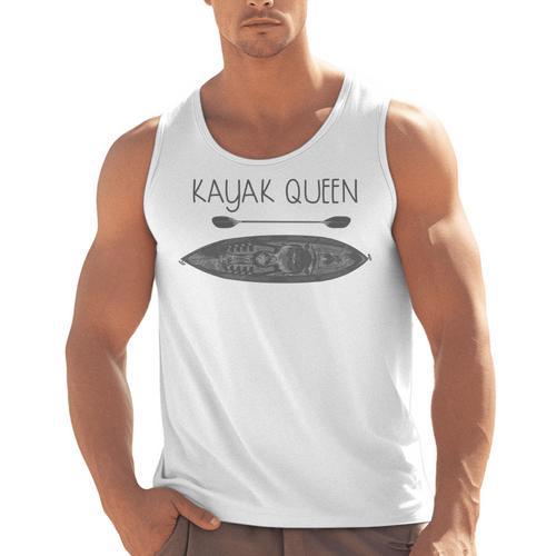 Kayak Queen Fun Kayak And Canoe Paddler Men Tank Top - Paddle Life