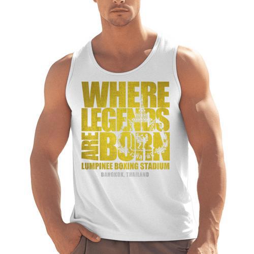 Muay Thai Lumpinee Boxing Stadium Where Legend Born Men Tank Top - Nak Muay Co.
