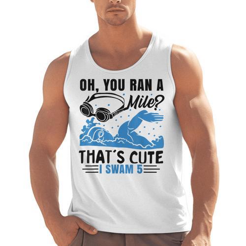 Swimmer Swimming Men Tank Top - SwimGear Co