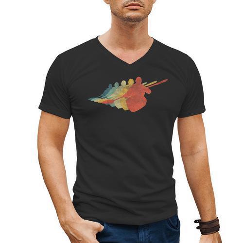 Canoe Men's V-Neck T-Shirt - Paddle Life