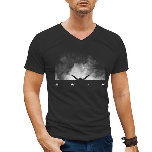 Swim Swimmer Swimming Men's V-Neck T-Shirt - SwimGear Co