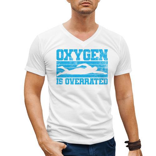 Swimming Swimmer Swim Men's V-Neck T-Shirt - SwimGear Co