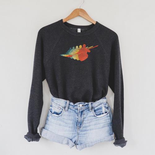 Canoe Raglan Sleeve Sweatshirt - Paddle Life