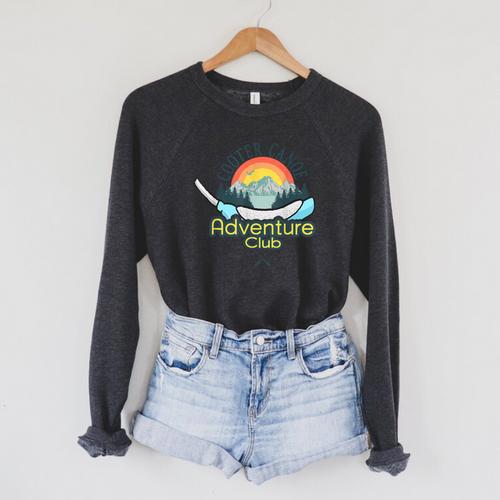 Cooter Canoe Purewick Nursing ICU ED ER Med Surg Nurse Raglan Sleeve Sweatshirt - Paddle Life