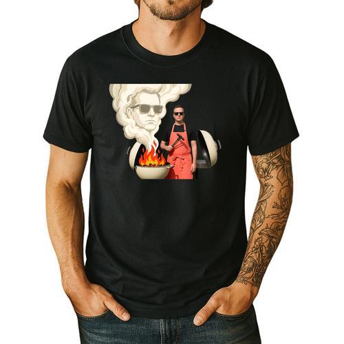BBQ Dad Grilling Humor Men Backyard Men's Casual T-Shirt - BBQ Dad Merch