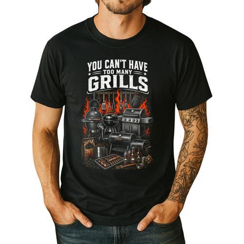BBQ Dad Smoking Meat Smoker Barbecue Smoker Men's Casual T-Shirt - BBQ Dad Merch