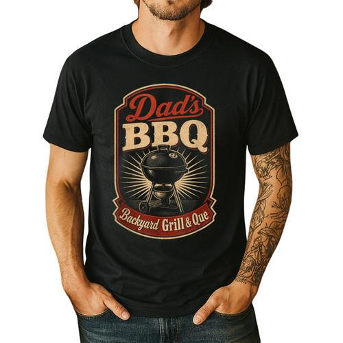 BBQ Dad's Backyard Grill & Que Men's Casual T-Shirt - BBQ Dad Merch