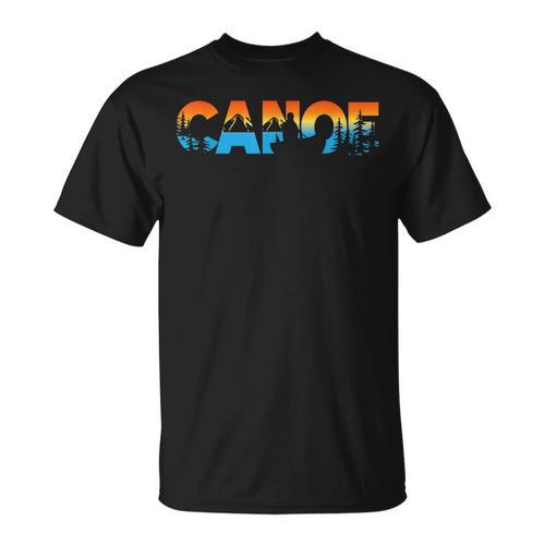 Canoe Canoeing Retro Canoe T-Shirt - Paddle Life