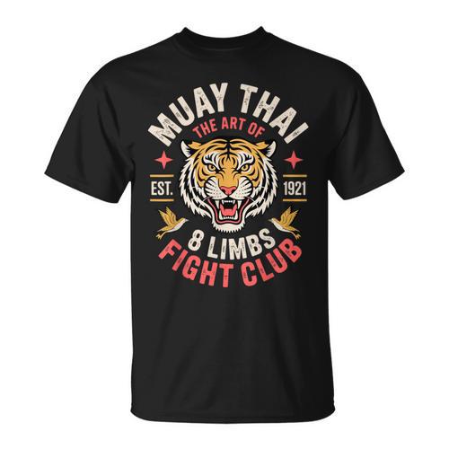Cool Muay Thai Art For Men Women Kickboxer MMA Muay Thai T-Shirt - Nak Muay Co.