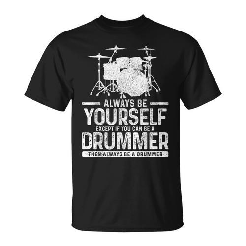 Drummer Drum Kit Saying Drummer T-Shirt - Downbeat Supply