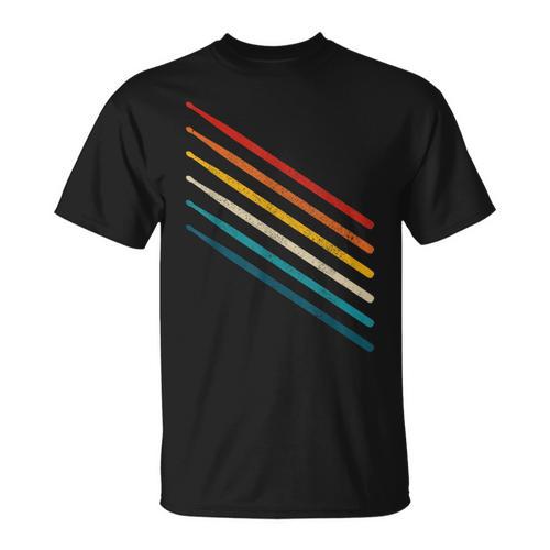 Drummer Drum Kit Vintage Retro Drummer T-Shirt - Downbeat Supply