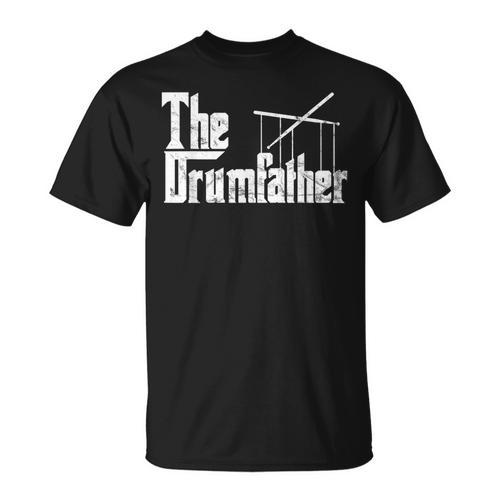 Drummer Humor The Drumfather Drum Kit T-Shirt - Downbeat Supply